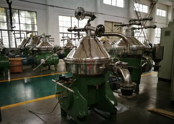 Efficiency Disc Oil Separator Centrifuge Automatic Discharge For Fish Oil /