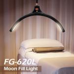 Eyelash LED Half Moon Light 60w Stand Phone Holder For Makeup Tattoo Half Ring