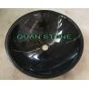 Buy cheap Natural Nero Countertop Sink Basin Marquina Marble Sink Black Wash Bowls Round Basins from wholesalers