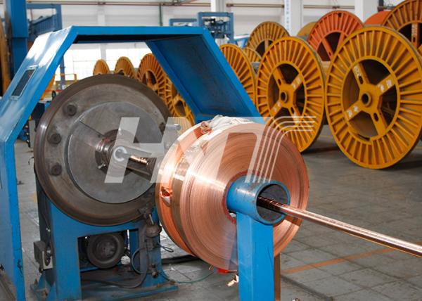 Buy cheap High Speed Copper Tape Armouring Machine for Power Cable from wholesalers