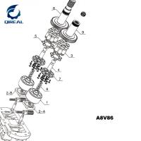Buy cheap A8V55 A8V86 A8V107 hydraulic pump parts pump kit product
