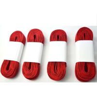 Buy cheap High Tenacity Waxed Red Skate Laces Roller Skate Shoelaces CE Approved product