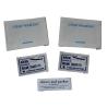 Buy cheap Washable Clothing Woven Labels printing on soft cotton tape Shrink-proof from wholesalers
