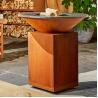 Buy cheap 15Inch Prerusted Outdoor Charcoal BBQ Grills Picnic Camping Ceramic Barbeque Grills from wholesalers