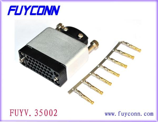 Buy cheap SGS-Certified V35 Crimping Female/Male Connector 1- 34 Pin from wholesalers