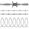 Buy cheap Galvanized Steel Wire Barbed Wire Roll 20m/25m/30m/50m Length for Security Protection from wholesalers