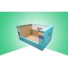 Buy cheap Stacked Up Cardboard Display Trays Double Wall Board Large Space For Selling Fashion from wholesalers