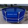Buy cheap Aquaculture PVC Liner 12400L 1860mm Flexible Fish Tanks from wholesalers