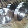 Buy cheap 8" Light Duty Steel Rail Wheel Guide Rail Wheel Iron Railway Wheel Steel Forged Rail Wheels from wholesalers