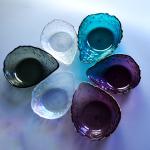 Exquisite Creative Water Drop Shape Glass Charger Plates