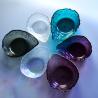 Buy cheap Exquisite Creative Water Drop Shape Glass Charger Plates from wholesalers