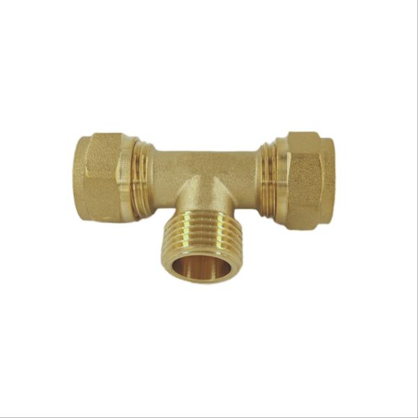 Buy cheap Brass Male Threaded Compression Fitting Press Connection No Leak from wholesalers