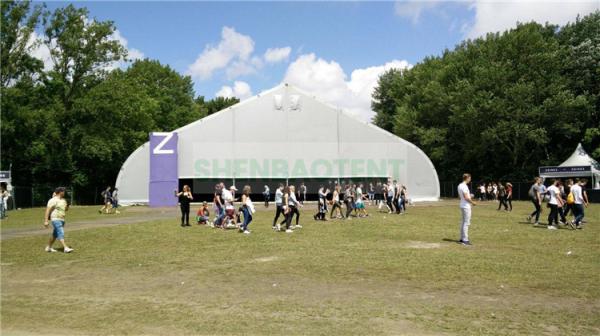 Coated Pvc Extruded Aluminium Alloy Structure Big Marquee Tent , Sports Event