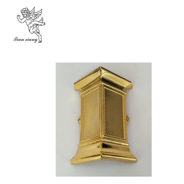 Quality Silver Gold Color Coffin Accessories Pp Zinc Alloy Casket Swing Bar Tx-D for sale