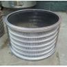 Buy cheap Industry Wedge Screen Basket Durable Round Paper High Temperature Resistance 0.8mm Orifice Diameter from wholesalers