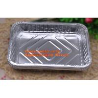 Buy cheap extra-large disposable rectangle aluminium foil deli tray food foil container product