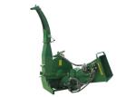 Green Color BX92R 3 Point Pto Wood Chipper Heavy Duty With Double Edge Blades