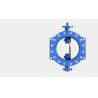 Buy cheap EPDM Seal Ductile Iron Butterfly Valve 150 PSI Pressure Rating Flanged Type from wholesalers