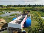 3000m2 Reed Aquatic Weed Harvester Water Hyacinth Harvester Machine