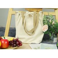 Buy cheap One Shoulder Canvas Reusable Tote Bags Japanese Style Simple Inclined Span Large Capacity product