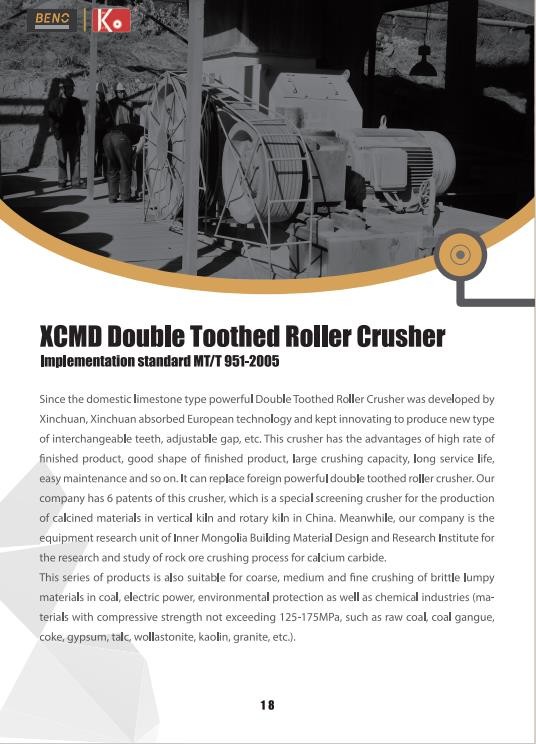 Reliable Performance Smooth Double Roll Crusher With 850mm Roller Diameter Steel