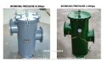 TYPE-5K-300A SHIP STANDARD SIMPLEX BASKET FILTER & CARBON STEEL SIMPLEX OIL