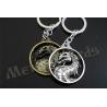 Buy cheap Dragon Designed Zinc Alloy Metal Key Chains Metal Keyrings Antique Gold Silver Plating from wholesalers