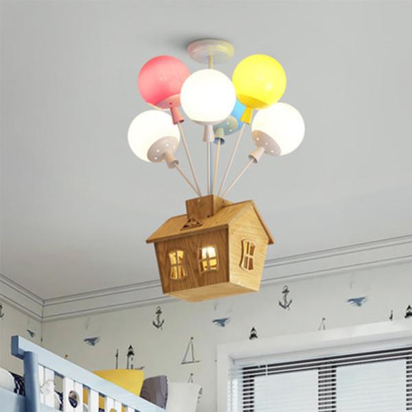 Buy cheap Balloon Fly House Color Nordic Simple Cartoon Children's Room Chandelier(WH-MA-169) from wholesalers