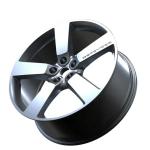 Replica 5 Hole Land Rover Black Wheels Replacement 5x120 22 Inch Rims