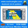 Buy cheap Ouchuangbo audio stereo gps radio kit Ford mondeo Fiesta focus android 4.4 OS 4 core USB from wholesalers