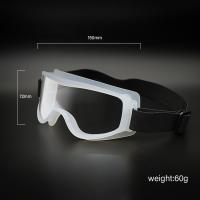 Buy cheap Reusable Silicone Medical Safety Goggles Good Scratch Resistance CE Certified product