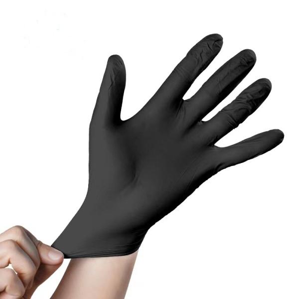 Buy cheap Black Disposable Nitrile Glove Industrial 9 Inches Sterile Nitrile Exam Gloves from wholesalers