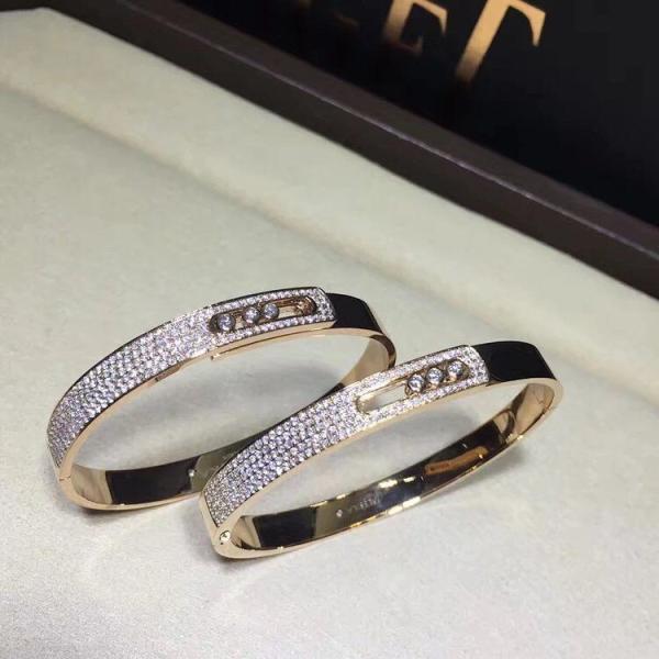 Buy cheap 18K Gold Bracele 3 Diamond from wholesalers