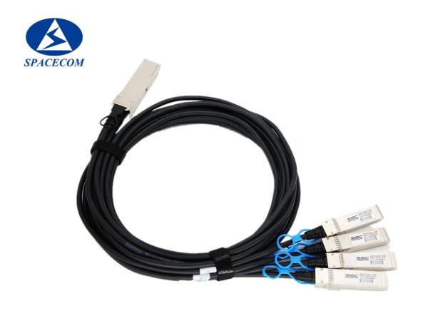 Buy cheap QSFP28 To 4xSFP28 100g DAC Direct Attach Cable , 1M Passive Copper Cable from wholesalers