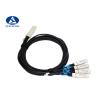 Buy cheap QSFP28 To 4xSFP28 100g DAC Direct Attach Cable , 1M Passive Copper Cable from wholesalers