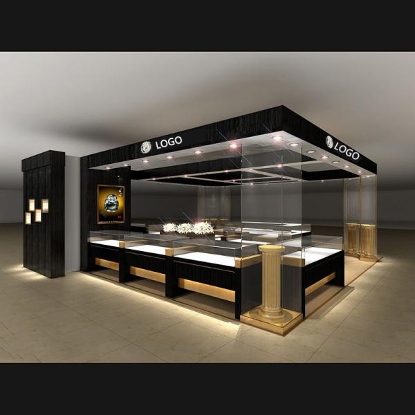 Buy cheap Exquisite Jewelry Store Display Cases , Retail Display Cabinets Customized Size from wholesalers