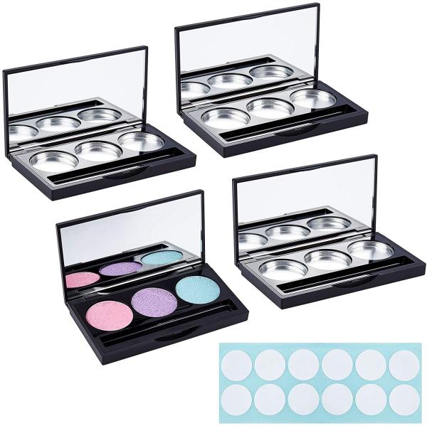 Buy cheap 1.15cm 24.5mm Eye Beauty Subscription Box 3 Color Eyeshadow Palette ODM from wholesalers