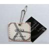 Buy cheap Eco Friendly Custom Clothing Labels Paper Company Tags For Clothing With Ball Chain from wholesalers