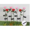 Buy cheap Solar Artifical Rose Lights Outdoor Lawn Park Decoration Lamp LED Silk Rose Lamp from wholesalers
