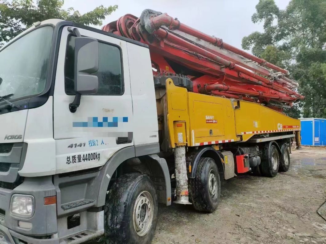 Used Concrete Pump Machine Sy 56 Meter Construction Machinery