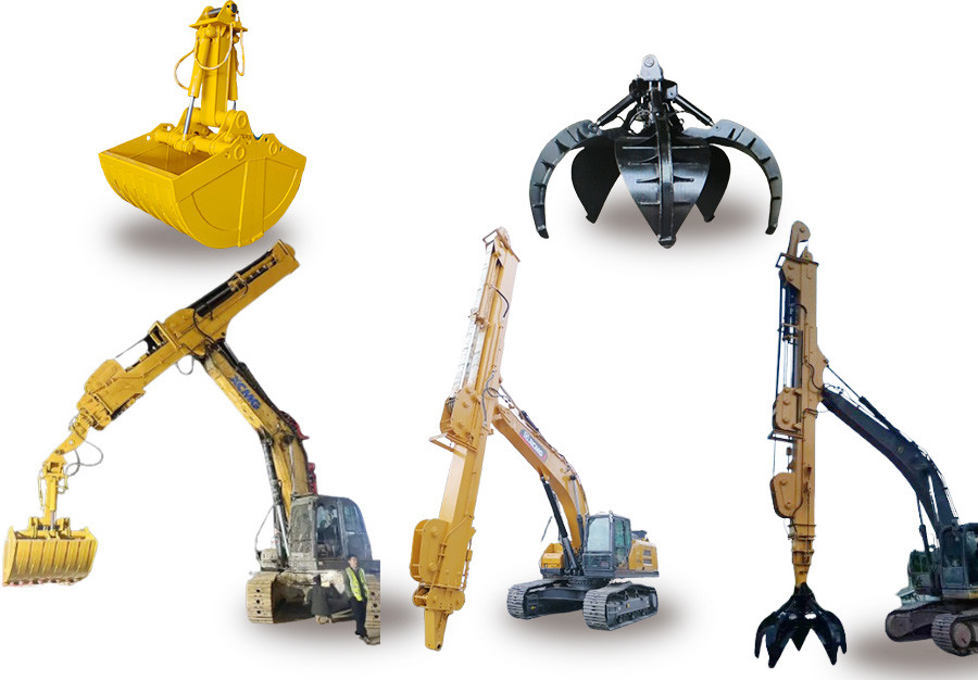 Top 1 BS900E Excavator Telescopic Arm Telescopic Dipper for Excavator
