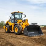ZL50GN 5 Ton Wheel Loader 162kW With 3.2m3 Bucket CAT Engine