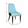 Buy cheap Modern Ash Wood Frame Leather Dining Chair for Customized Home Dine Room Furniture from wholesalers