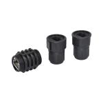 ROHS RJ45 Straight Assembly Waterproof Connector PA66 Nylon