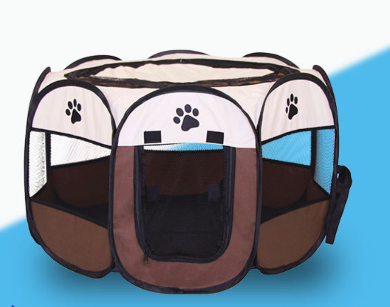 43cm 74cm Portable Dog Pens For Camping Octagonal Outdoor