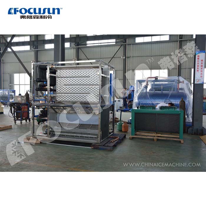Video Outgoing-Inspection Provided Small Capacity Plate Ice Machine 1200 KG