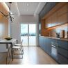 Buy cheap Deluxe Design Modern Wood Kitchen Cabinets Custom Crafted Home Furniture from wholesalers