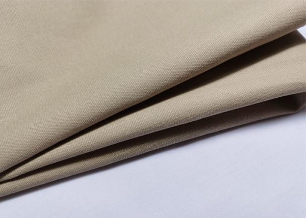 Buy cheap Cotton Yarn Carded Plain Dyed CVC Twill Fabric Washable Workwear Use from wholesalers