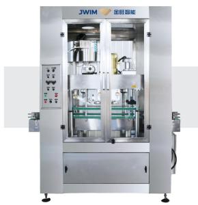 China 2.4KW 7000BPH automatic linear capping machine Protection Cover screw cap on sale