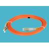 Buy cheap LSZH orange cable LC MM Fiber Optic Patch Cord, SM PC≥ 50dB Return Loss from wholesalers
